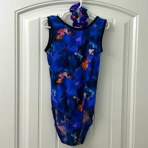 Gymnastics Leotard & Scrunchie
